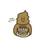 逃げ出したチョコレートソフトクリーム（個別スタンプ：27）