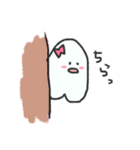にこにこおばけ（個別スタンプ：8）