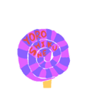 ペロペロキャンディ（個別スタンプ：2）