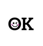 文字のみ(日常から少し変わったものまで)（個別スタンプ：5）