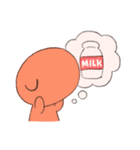 ぎゅうにゅうだいすき！まいまいさん（個別スタンプ：15）
