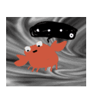 カニのかにくん（個別スタンプ：11）