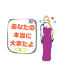 フィリピン人ホステス（個別スタンプ：10）