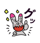 目の多いうさぎ（個別スタンプ：7）