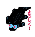 黒いシーラカンス セカンドシーズン（個別スタンプ：4）