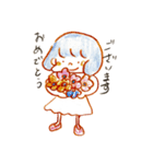 よくいる女の子スタンプ（個別スタンプ：8）