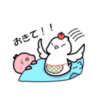 コザクラインコの家族★（ベタな日常編）（個別スタンプ：28）