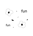 flower words.（個別スタンプ：10）
