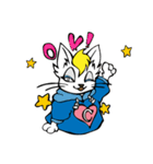 躍動感たっぷり！CHAKINECOの日常。。（個別スタンプ：24）