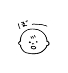 日常で使える素朴な赤ちゃんスタンプ（個別スタンプ：35）