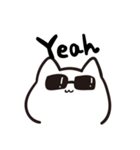 返答するねこ（個別スタンプ：7）