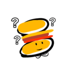 サラサバーガーのバーガーヘッドくん！（個別スタンプ：8）