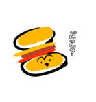 サラサバーガーのバーガーヘッドくん！（個別スタンプ：9）