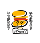 サラサバーガーのバーガーヘッドくん！（個別スタンプ：11）