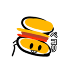サラサバーガーのバーガーヘッドくん！（個別スタンプ：14）
