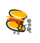 サラサバーガーのバーガーヘッドくん！（個別スタンプ：17）