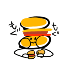 サラサバーガーのバーガーヘッドくん！（個別スタンプ：19）