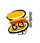 サラサバーガーのバーガーヘッドくん！（個別スタンプ：25）