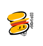 サラサバーガーのバーガーヘッドくん！（個別スタンプ：35）