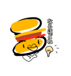サラサバーガーのバーガーヘッドくん！（個別スタンプ：39）