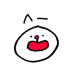 まーるいかおのスタンプ（個別スタンプ：2）
