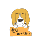 恵子さんのビーグル犬（個別スタンプ：18）