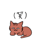 きじとら猫（個別スタンプ：35）