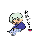 ヒモ男の夢くん（個別スタンプ：35）