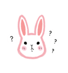 私の白いウサギ（個別スタンプ：32）
