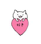 しろねこさま（個別スタンプ：4）