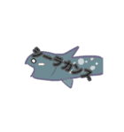 ゆる海の魚シリーズ(*´﹀`*)（個別スタンプ：4）
