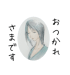 むくわれない人 Ver black（個別スタンプ：16）