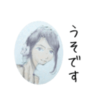むくわれない人 Ver black（個別スタンプ：19）