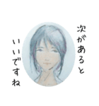 むくわれない人 Ver black（個別スタンプ：24）