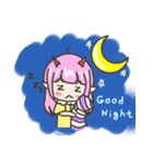 悪魔ナタリアちゃん と 天使T3君（個別スタンプ：2）