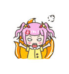 悪魔ナタリアちゃん と 天使T3君（個別スタンプ：5）