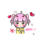 悪魔ナタリアちゃん と 天使T3君（個別スタンプ：7）