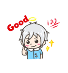 悪魔ナタリアちゃん と 天使T3君（個別スタンプ：18）