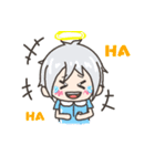 悪魔ナタリアちゃん と 天使T3君（個別スタンプ：19）