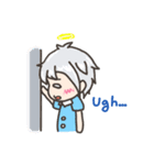 悪魔ナタリアちゃん と 天使T3君（個別スタンプ：22）