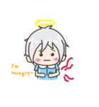 悪魔ナタリアちゃん と 天使T3君（個別スタンプ：24）