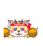悪魔ナタリアちゃん と 天使T3君（個別スタンプ：36）