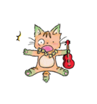 レレ猫（個別スタンプ：12）