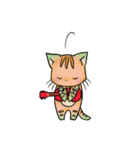 レレ猫（個別スタンプ：16）