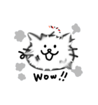 平凡なねこ（個別スタンプ：15）