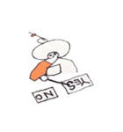 多毛小顔（個別スタンプ：2）
