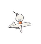 多毛小顔（個別スタンプ：14）