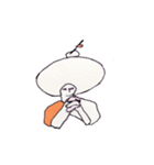 多毛小顔（個別スタンプ：17）