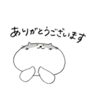 のっぺりしたネコ（個別スタンプ：1）