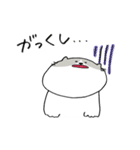のっぺりしたネコ（個別スタンプ：16）